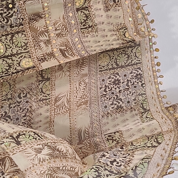 Vintage Joseph Ribkoff sheer shirt jacket large - Picture 6 of 9